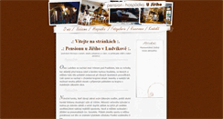 Desktop Screenshot of pension-u-jiriho.cz